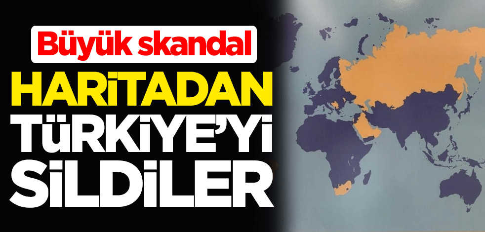 İsviçre'den büyük skandal! Haritadan Türkiye'yi sildiler