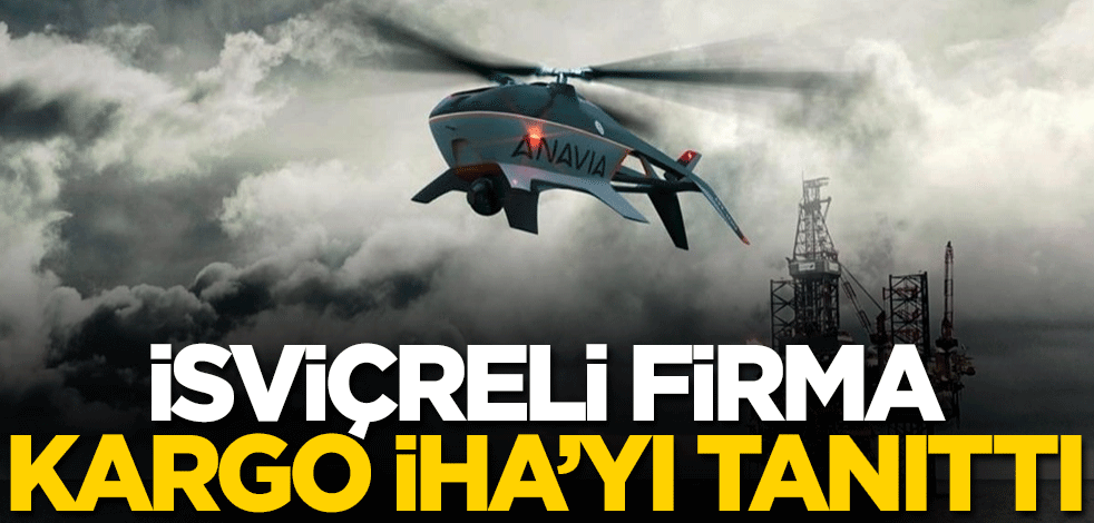 İsviçreli firma, kargo İHA'yı tanıttı