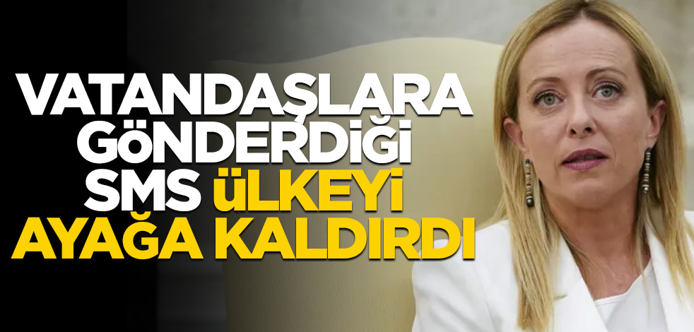 İtalya çalkalanıyor! Başbakanın vatandaşlara attığı SMS ortalığı karıştırdı