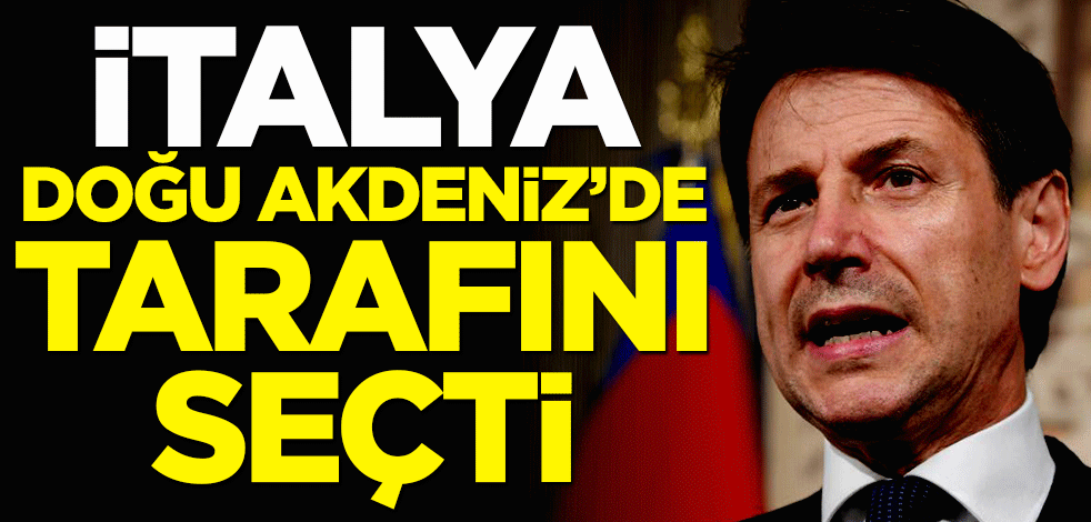 İtalya Doğu Akdeniz'de tarafını açıkladı