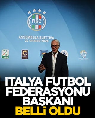 İtalya Futbol Federasyonu Başkanı belli oldu