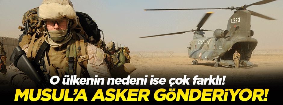 İtalya Musul'a asker gönderiyor!