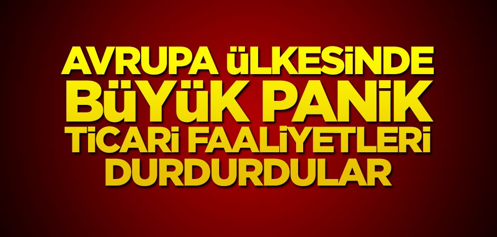 İtalya ticari faaliyetleri durdurma kararı aldı