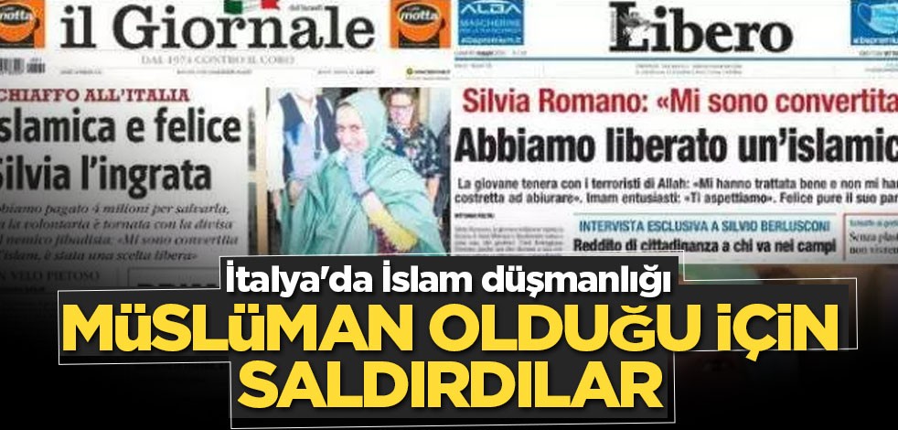İtalya'da İslam düşmanlığı: Müslüman olduğu için saldırdılar