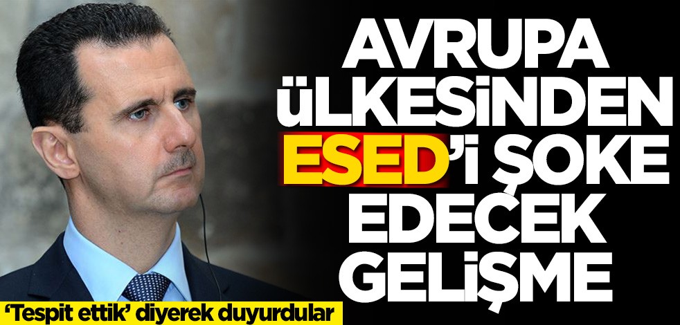 İtalya'dan Esed'i zora düşürecek haber!