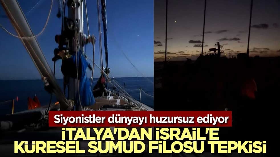 İtalya'dan İsrail'e Küresel Sumud Filosu tepkisi