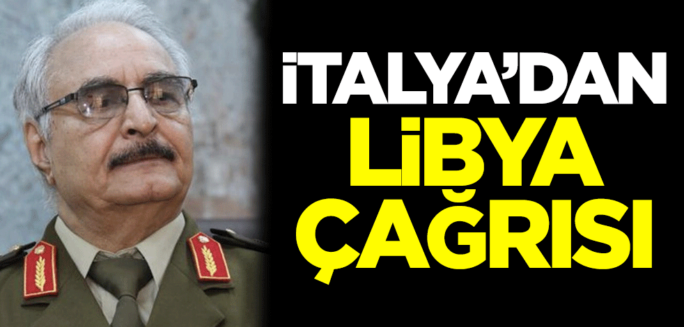 İtalya'dan Libya çağrısı