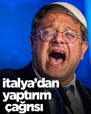 İtalyan bakandan Ben-Gvir pisliğine yaptırım çağrısı