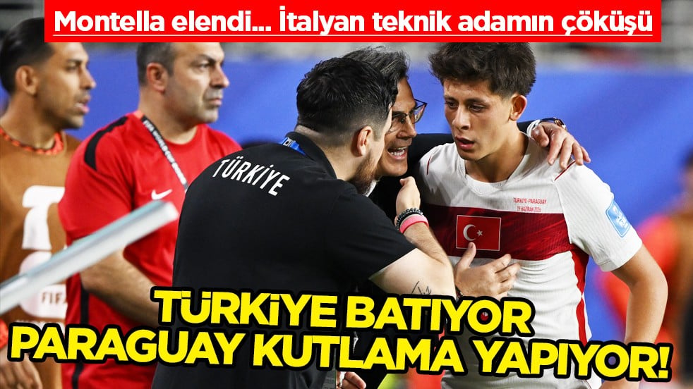 İtalyan basınına göre, Montellalı Türkiye, 'hayal kırıklığı' yaşattı: Hoca'ya ağır eleştiri...