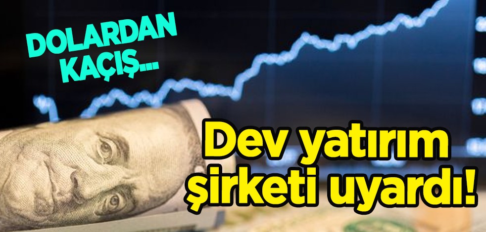 İtalyan dev yatırım şirketi CEO'su peş peşe uyardı: Dolarınız varsa, dolarda kaçış başladı! Dolar tahminleri