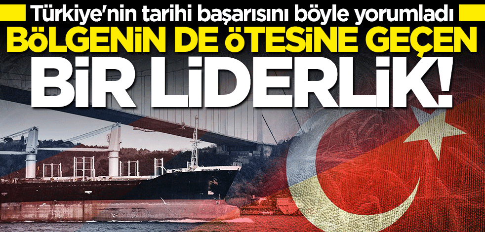 İtalyan uzmandan çok konuşulacak sözler: Türkiye bölgenin de ötesine geçen bir liderlik sergiliyor