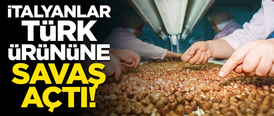 İtalyanlar Türk ürününe savaş açtı! 'Ahlaksızca...'