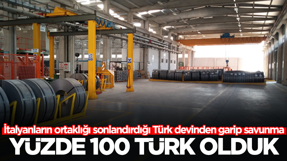 İtalyanların ortaklığı sonlandırdığı Türk devinden garip savunma: Yüzde 100 Türk oolduk