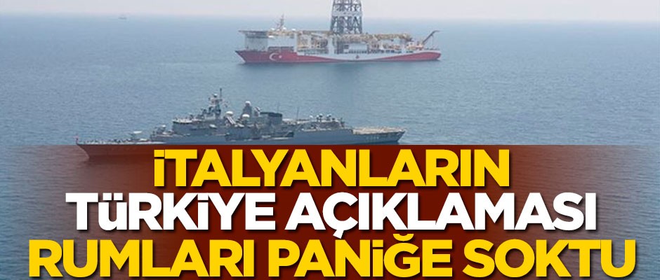 İtalyanların Türkiye açıklaması Rumları paniğe soktu
