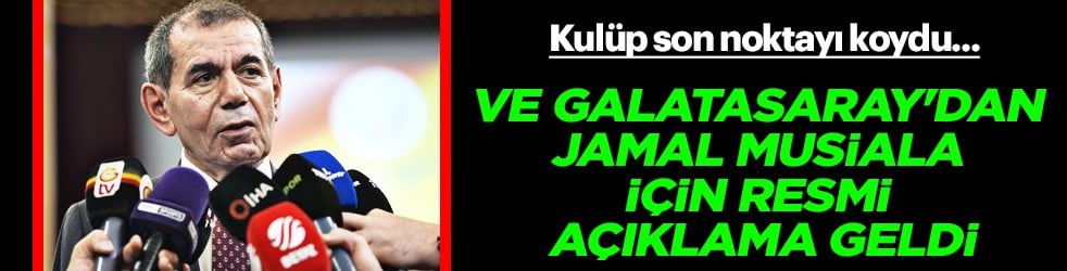İtibarsızlaştırmaya yönelik bir algı... Ve Galatasaray'dan Jamal Musiala için resmi açıklama geldi