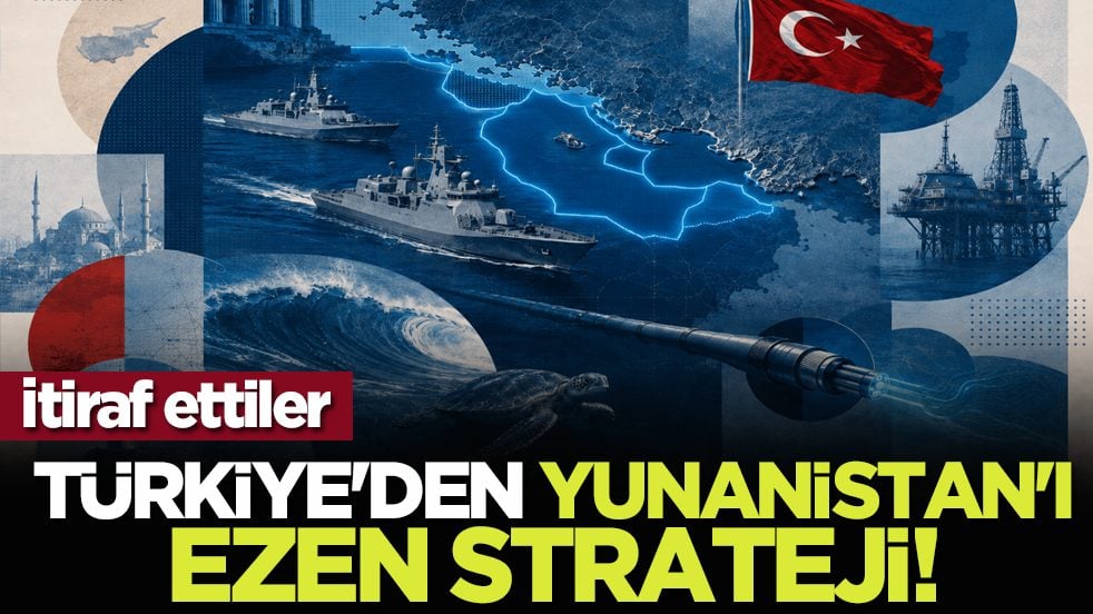 İtiraf ettiler: Türkiye'den Yunanistan'ı ezen strateji!