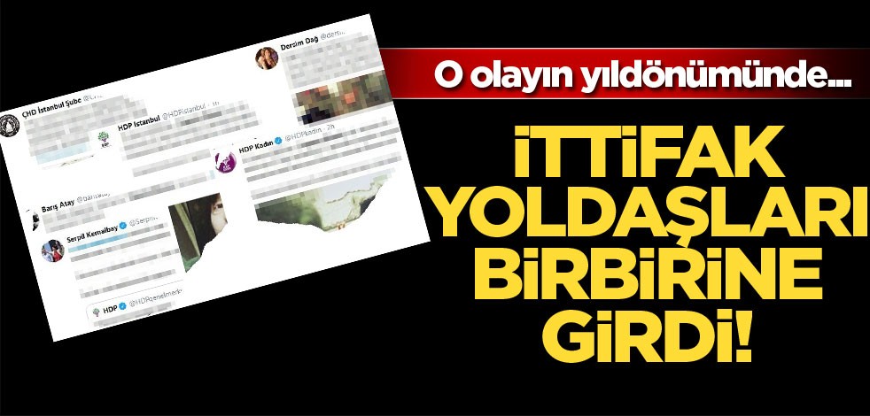 İttifak yoldaşları birbirine girdi!