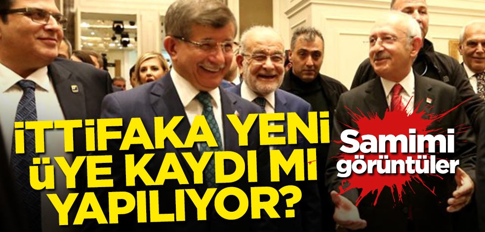 İttifaka yeni üye kaydı mı yapılıyor?