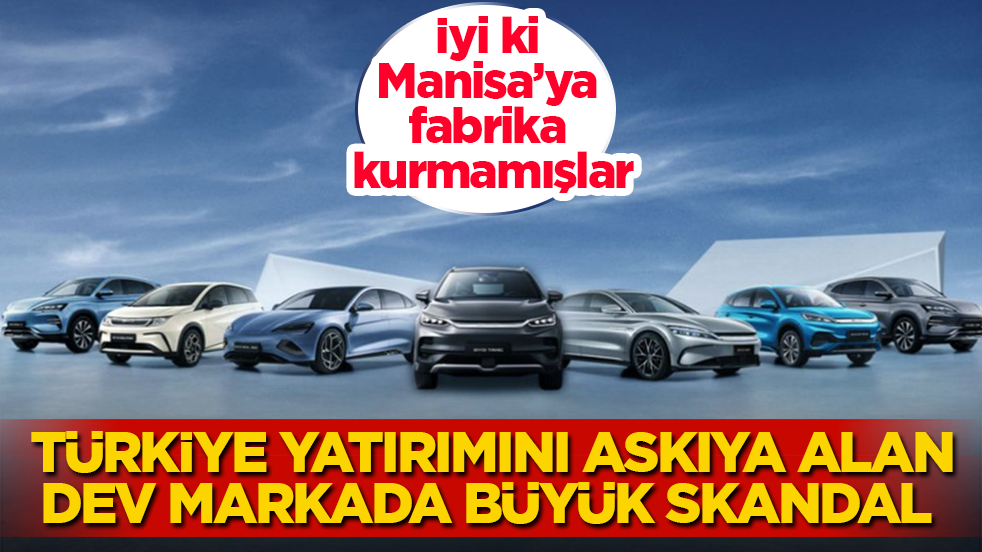 İyi ki Manisa’ya fabrika kurmamışlar! Türkiye yatırımını askıya alan dev markada büyük skandal 