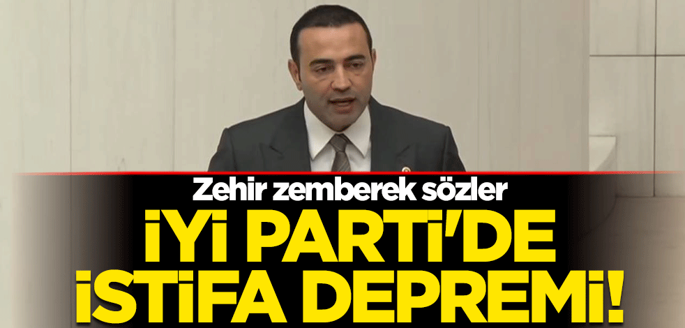 İYİ Parti Antalya Milletvekili Aykut Kaya partisinden istifa etti! Zehir zemberek sözler