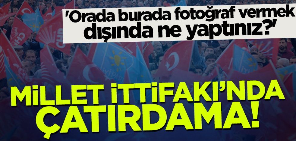 İYİ Parti-CHP arasında gerilim! 'Orada burada fotoğraf vermek dışında ne yaptınız?'