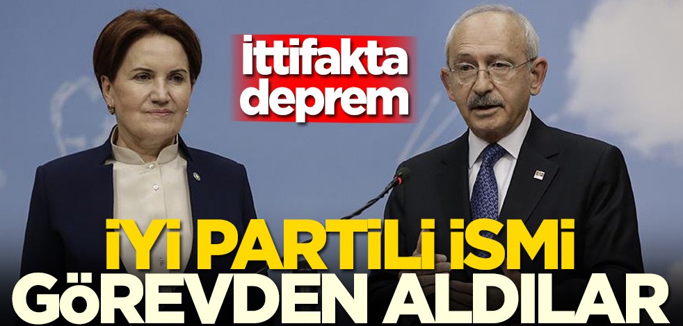 İYİ Parti-CHP ittifakında deprem! Mansur Şen’i görevden aldılar, ortalık karıştı