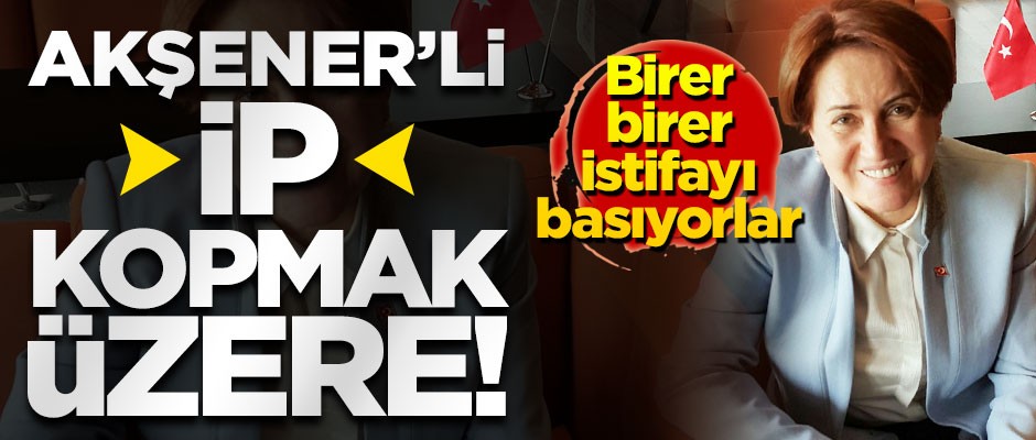 İYİ Parti dökülüyor! Kurucu üyelerden neredeyse kimse kalmadı
