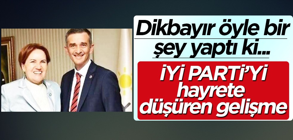 İYİ Parti Sakarya Milletvekili Ümit Dikbayır, suç duyurusunda bulundu! Ortalığı ayağa kaldıracak başvuru