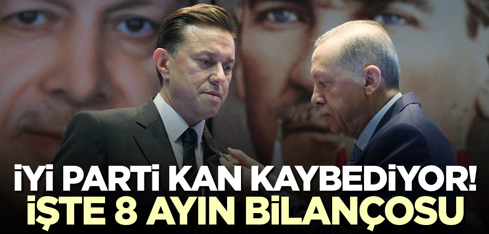 İYİ Parti'de 8 ayın bilançosu! 1 ihraç 5 istifa