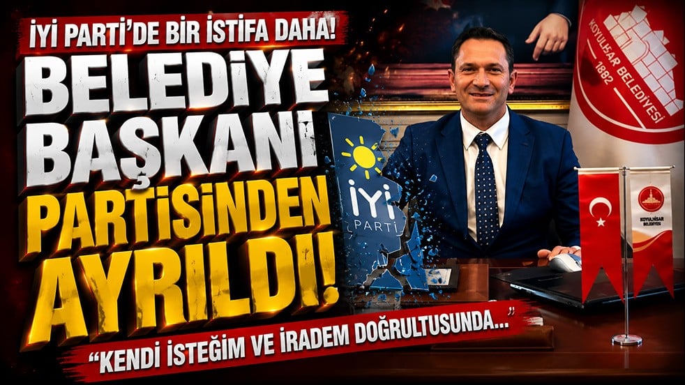 İYİ Parti’de bir istifa daha! Belediye Başkanı Karakullukçu yolunu ayırdı