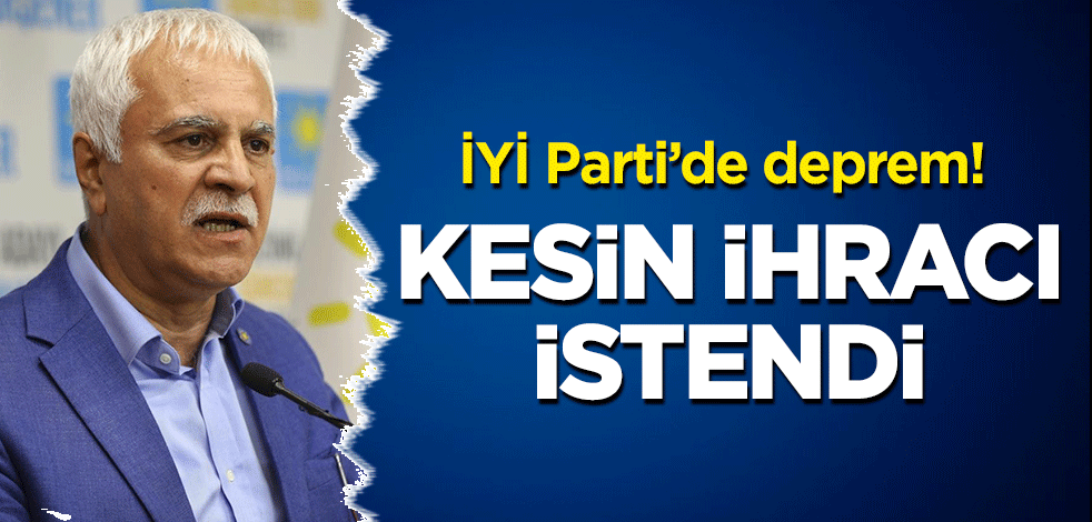 İYİ Parti'de deprem! Koray Aydın'ın kesin ihracı istendi