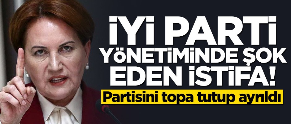 İYİ Parti'de İsmail Koncuk Genel İdare Kurulu üyeliğinden istifa etti