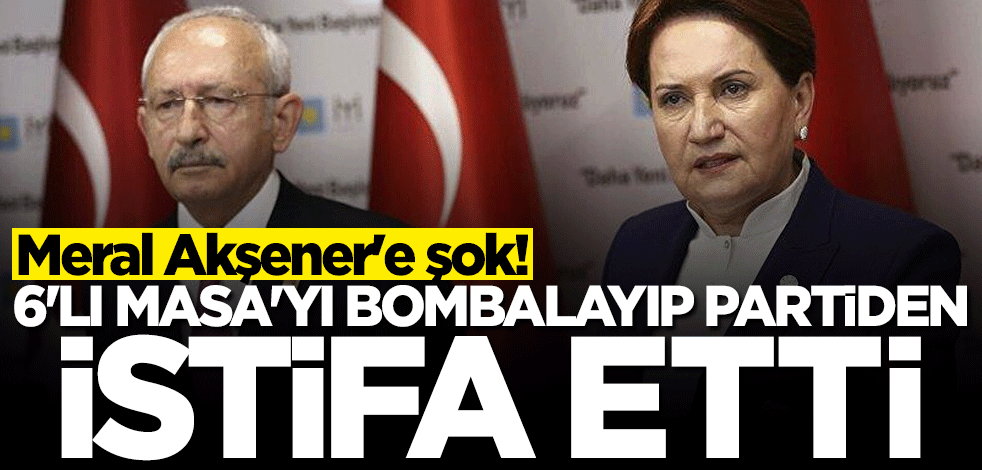 İYİ Parti'de istifa depremi: Masada zaman öldürüyoruz