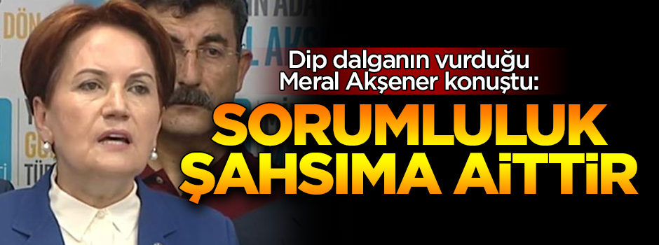 İYİ Parti'de kritik toplantı! Akşener'den flaş açıklamalar
