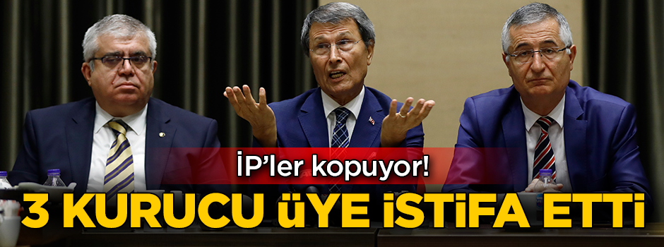 İYİ Parti'de Yusuf Halaçoğlu depremi!