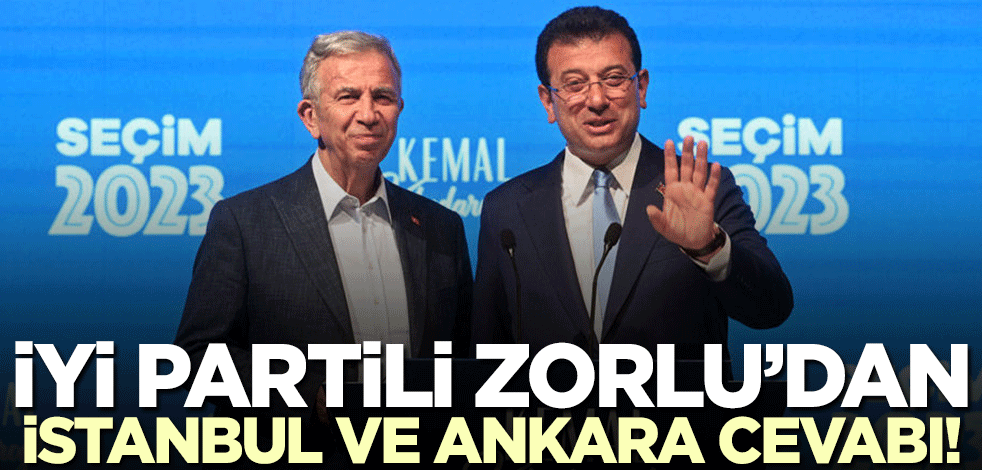 İYİ Parti'den İstanbul ve Ankara açıklaması! İmamoğlu ve Yavaş için bakın ne dediler