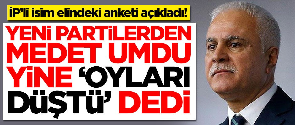 İYİ Partili Koray Aydın elindeki anket sonuçlarını açıkladı! Yeni partilerden medet umdu, yine 'oyları düştü' dedi