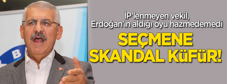 İYİ Parti'li vekilden seçmene skandal küfür!