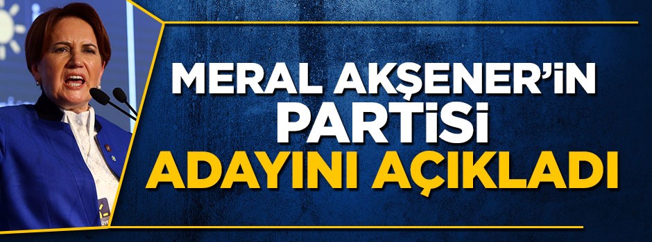 İYİ Parti'nin TBMM Başkanı adayı Yusuf Halaçoğlu oldu