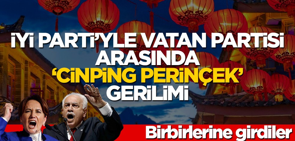 İYİ Parti'yle Vatan Partisi arasında "Cinping Perinçek" gerilimi