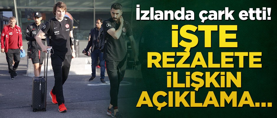 İzlanda çark etti! İşte rezalete ilişkin açıklama…