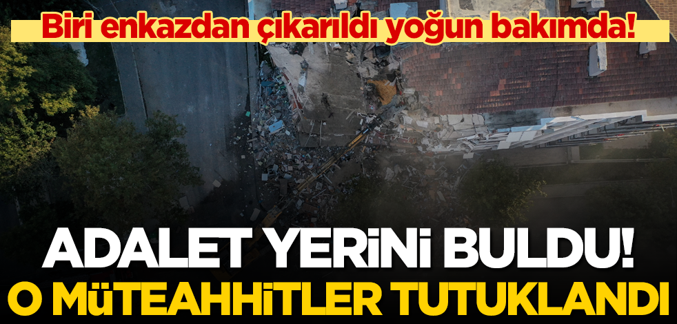 İzmir depreminde yıkılan binalarla ilgili 7 kişi tutuklandı