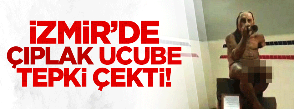 İzmir metrosunda skandal heykel!