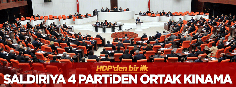 İzmir saldırısına 4 partiden ortak kınama!