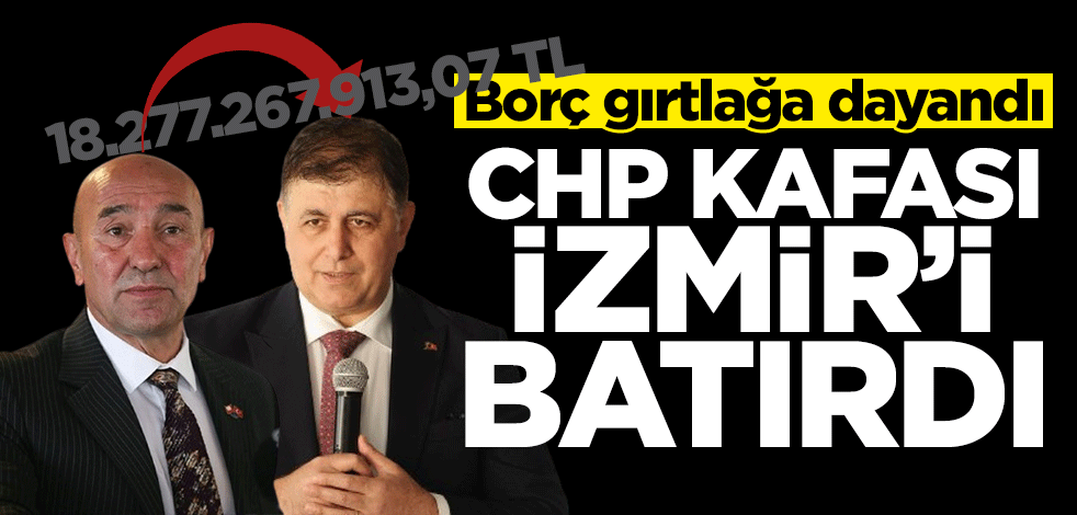 İzmir'de borç gırtlağa dayandı