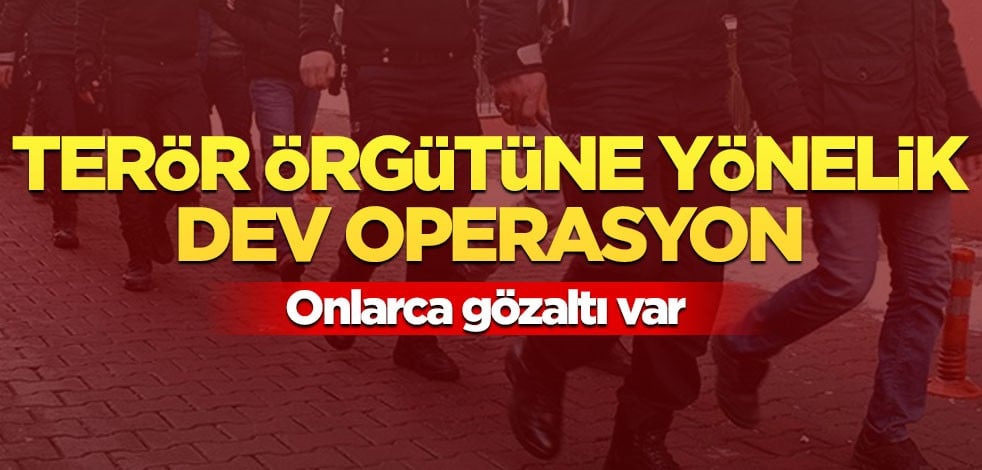 İzmir'de FETÖ operasyonu! Çok sayıda gözaltı var