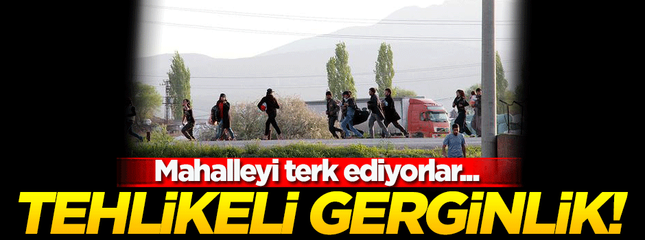 İzmir'de tehlikeli gerginlik!