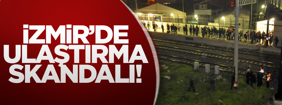 İzmir'de ulaştırma skandalı