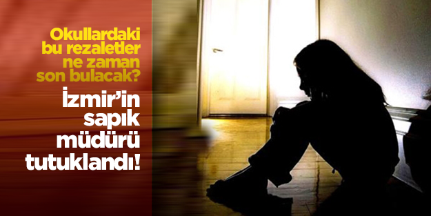 İzmir'deki ilkokulda müdür rezaleti
