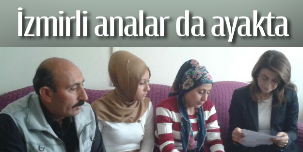 İzmirli analar da ayakta
